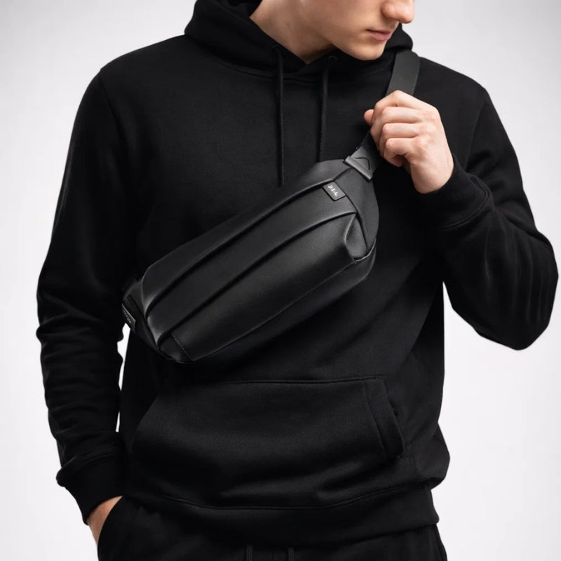 Apex Tech Geometric Men's Crossbody Bag