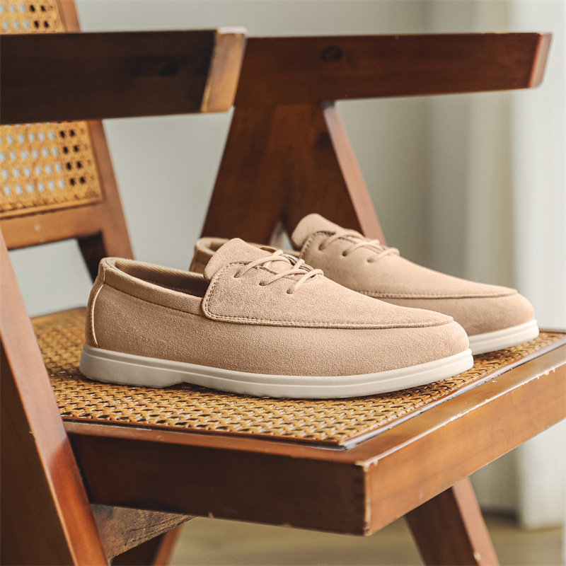 Men's Sleek Low-Profile Essential Slip-On Loafers