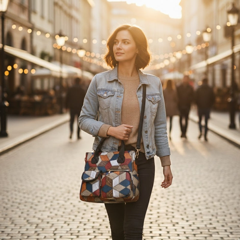 Dream line Aesthetic Shoulder Bag