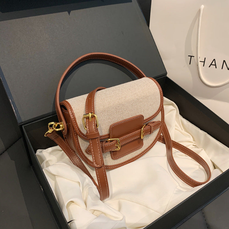 Sable Patchwork Elegance Handbag