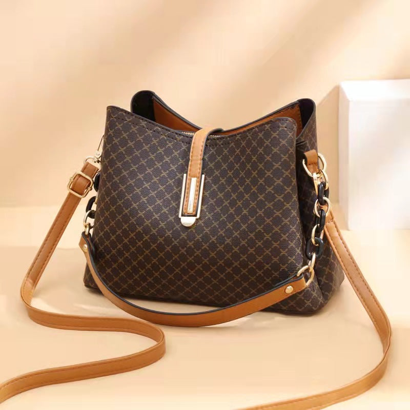 Large Capacity Three-Layer Women's Bag