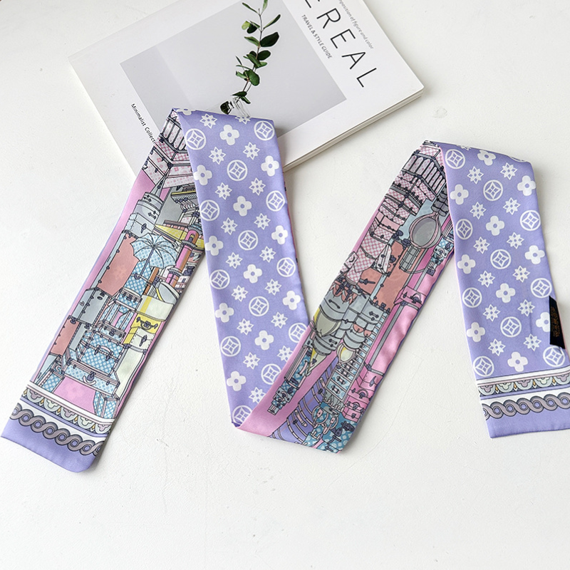 Designer Inspired Bag Scarf