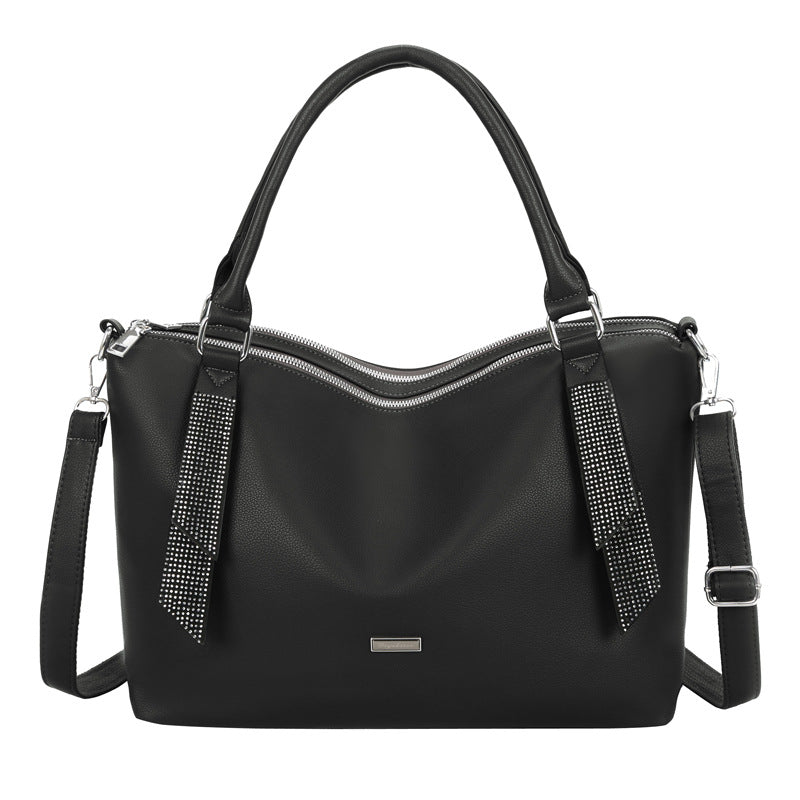 Elegant Soft Leather Tote Bag for Women