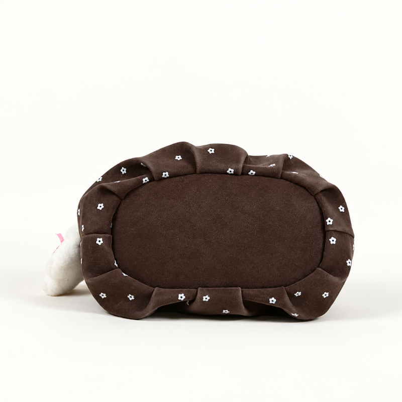 Pleated Polka Women’s Shoulder Bag