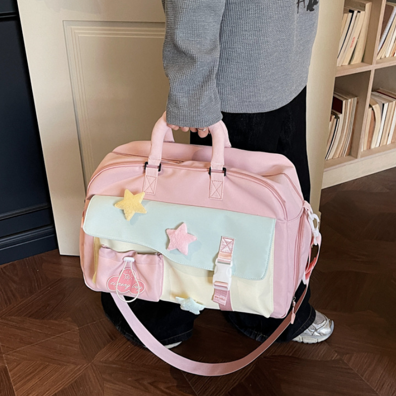 Contrast Carry Women’s Travel Shoulder Bag