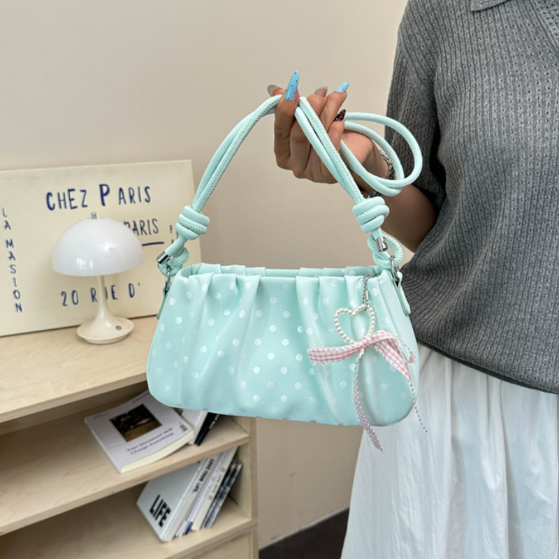 Dotted Ribbon Women’s Shoulder Bag