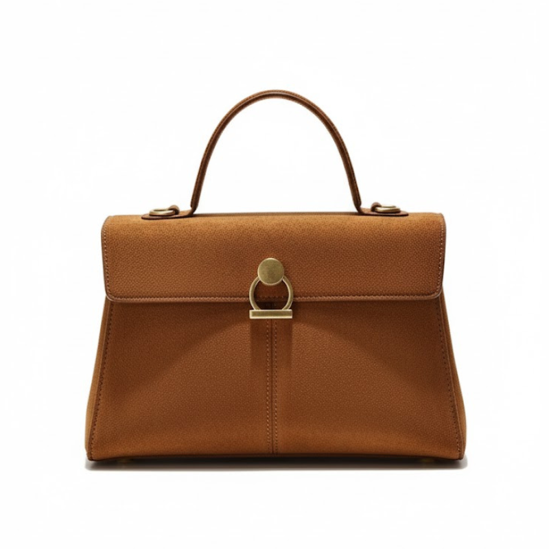 Luxury Retro Suede Handbag