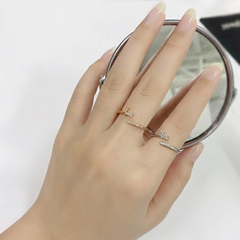 Minimalist Open Design Fashion Ring