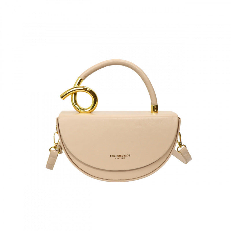 Serene Crescent Handbag