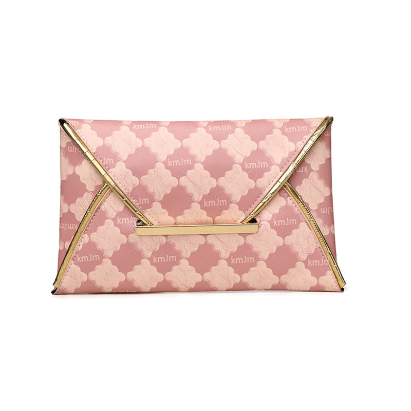 Blush Bloom Envelope Crossbody Bag