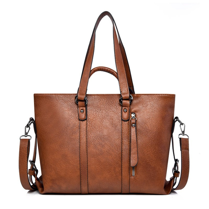Retro Style Simple Tote Bag
