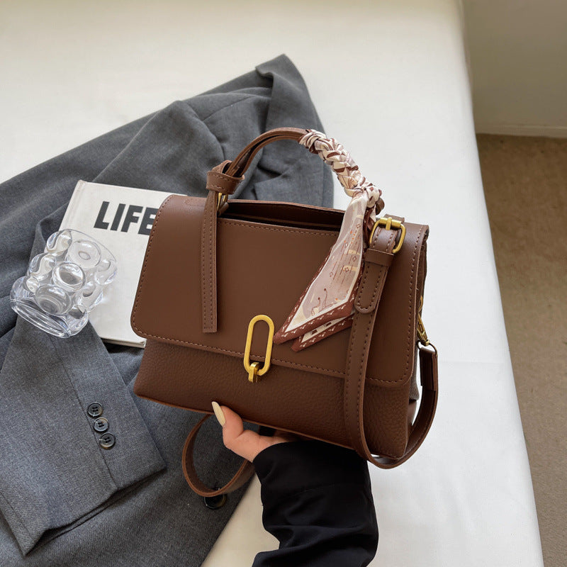 Elegant Structured Knotted Handbag