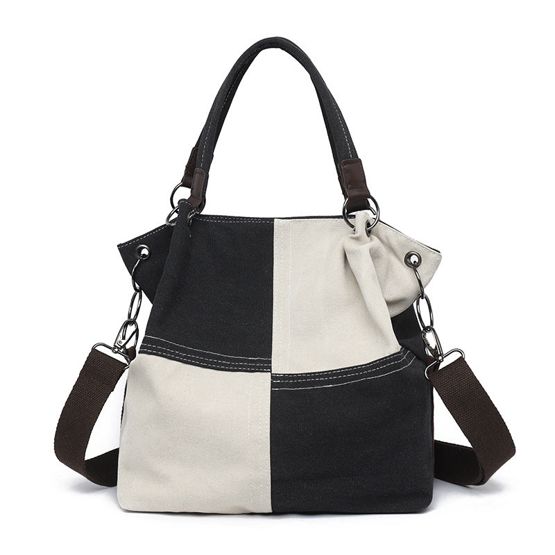 Canvas Slouch Shoulder Bag
