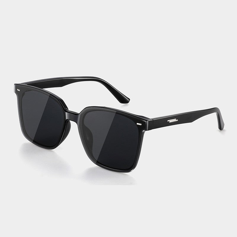 Retro Black Square UV Protection Sunglasses