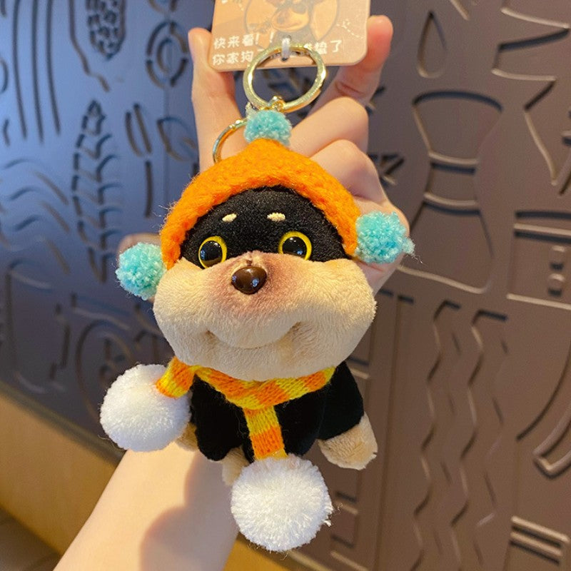 DIY Bee Puppy Plush Bag Charm for Girls