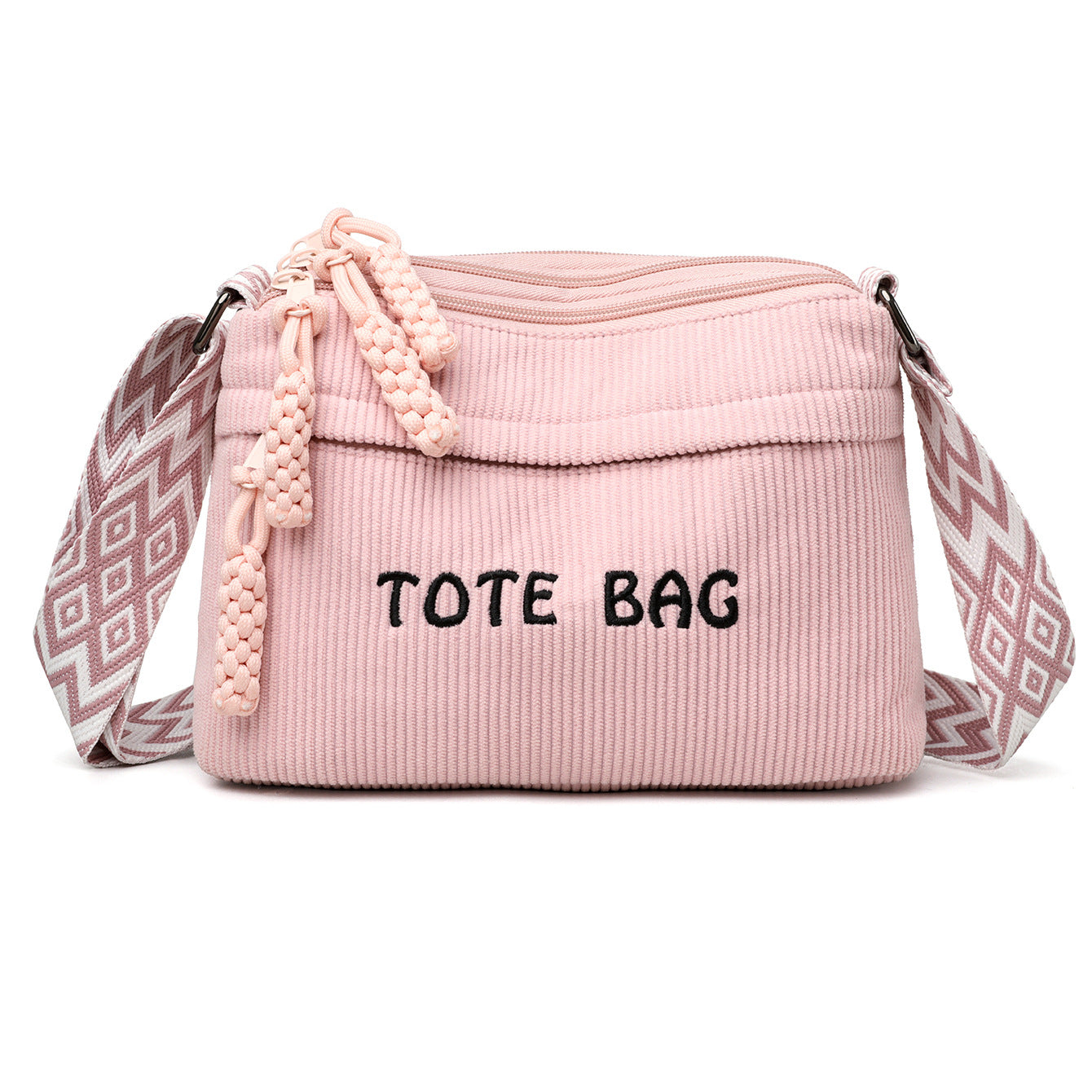 Chunky Braid Crossbody Bag