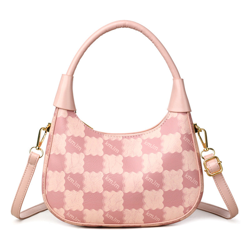 Midnight Gala Crescent Shoulder Bag