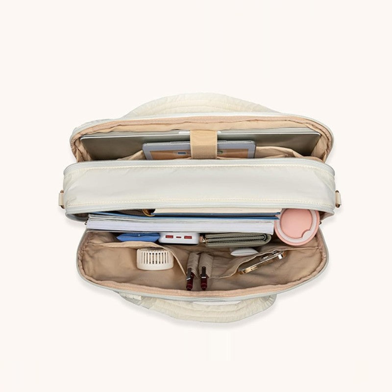 Puffy Quilted Laptop Bag