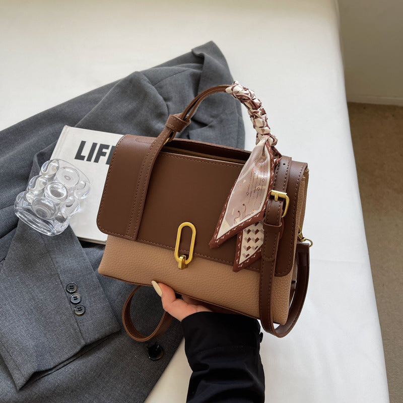 Elegant Structured Knotted Handbag