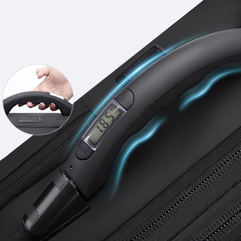 Expandable Vacuum Storage Travel Backpack With Weighing Feature