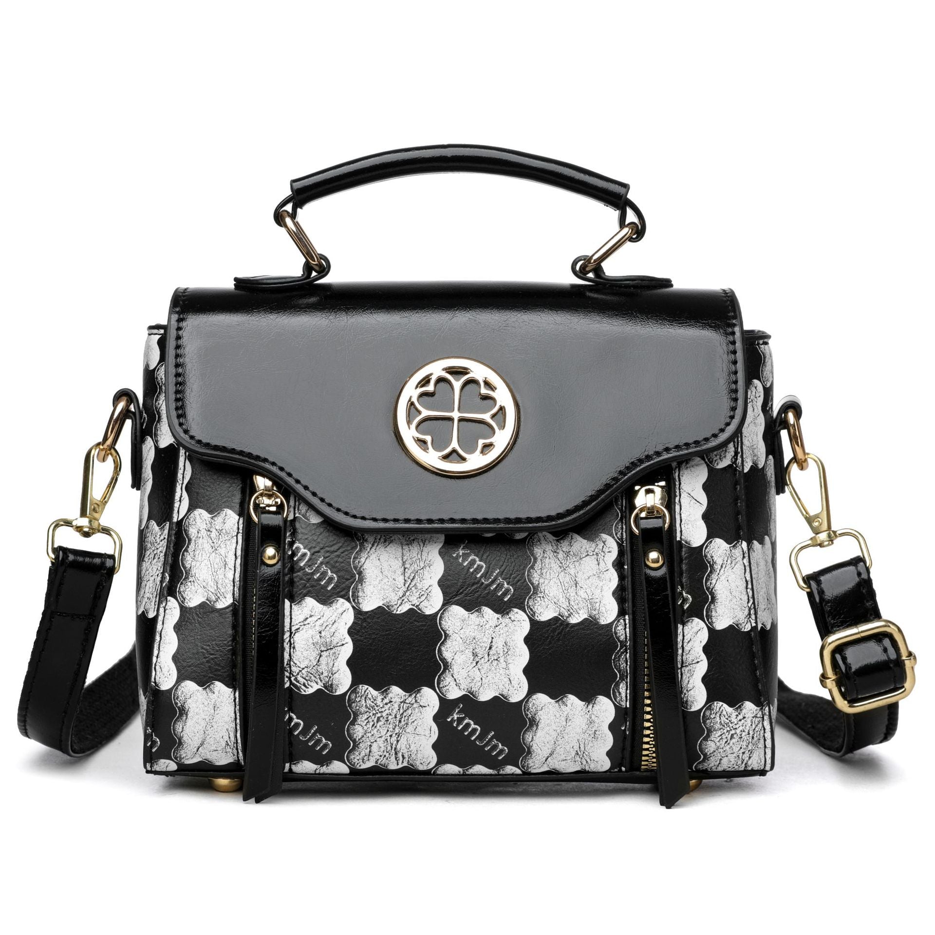 Monogram Satchel Handbag