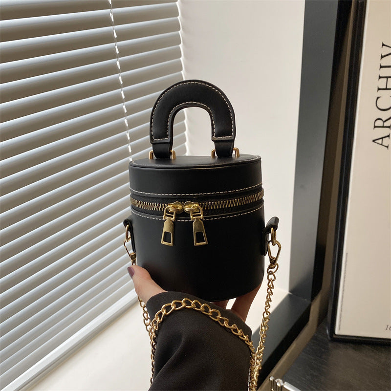 Mini Cylinder Vanity Handbag