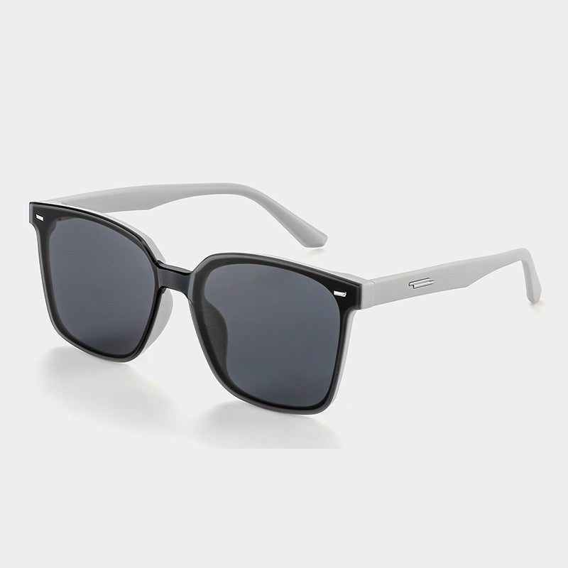 Retro Black Square UV Protection Sunglasses