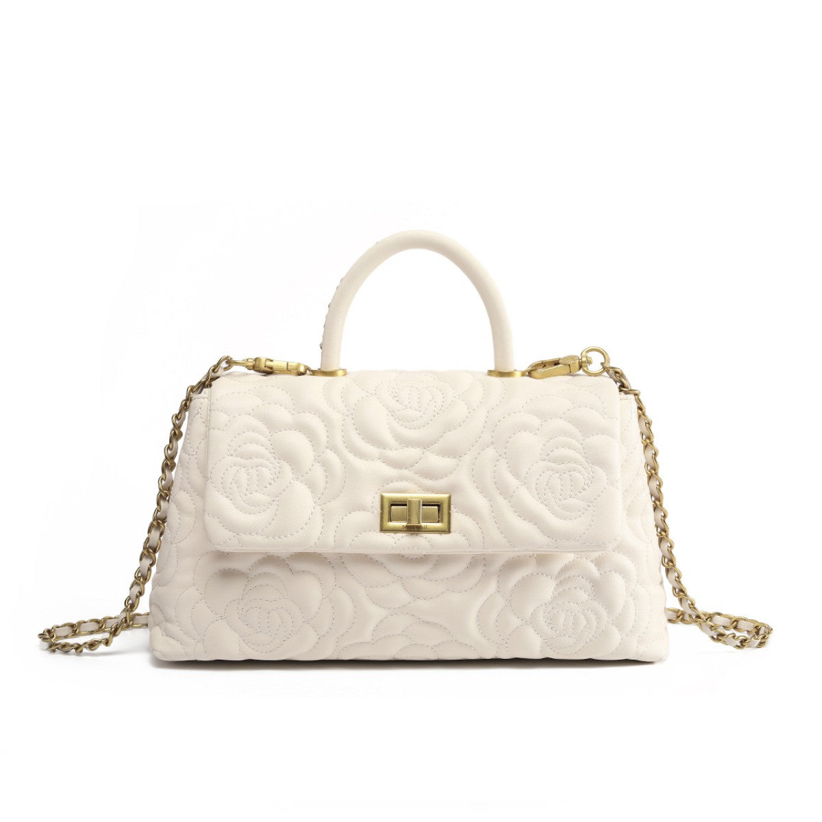 Camellia Elegance Classic Handbag