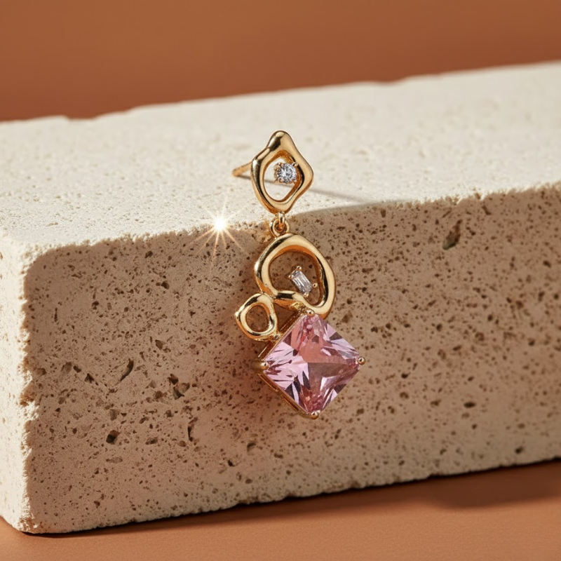 Luxury Gemstone Series Earrings