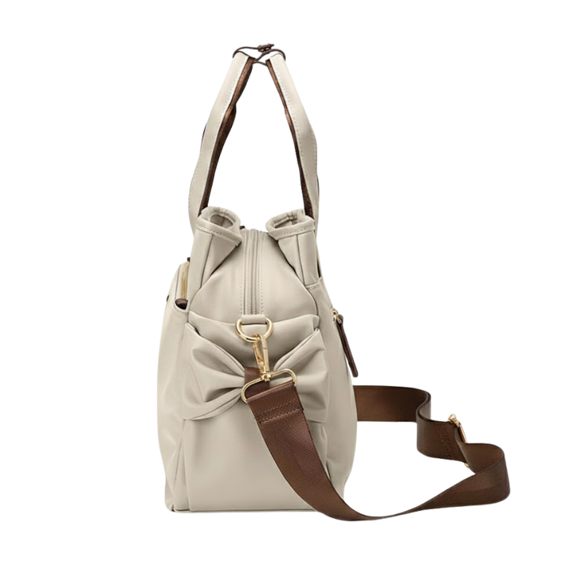 Pleated Large Capacity Commuter Handbag