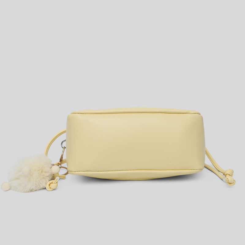 Soft Leather Cloud Pleated Handbag