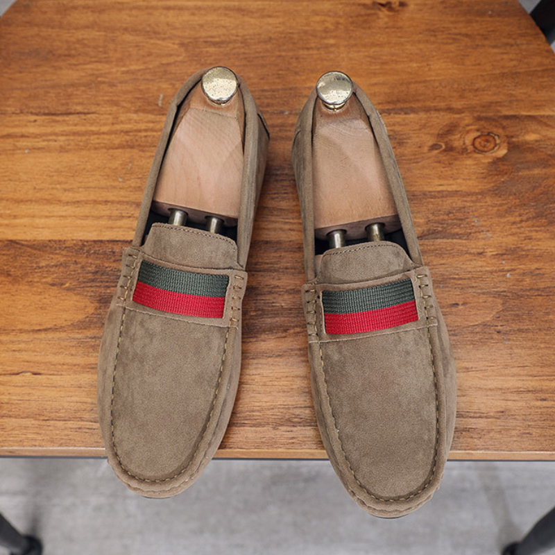All Season Leather Slip-On Loafers