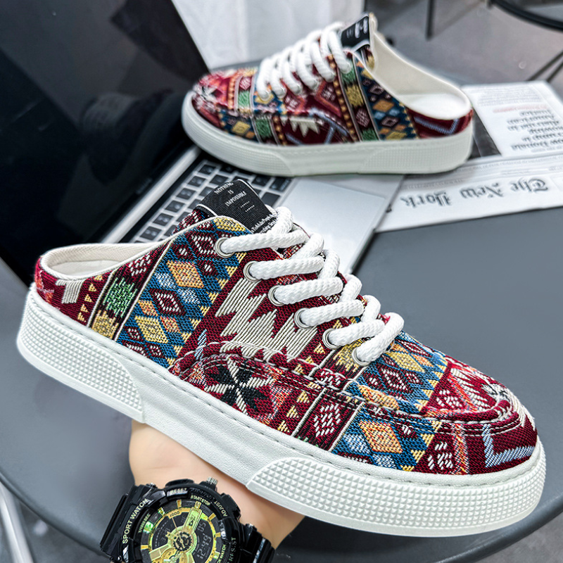 Heritage Weave Ethnic Sneakers