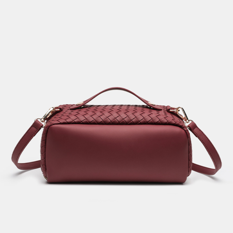 Weave Square Cosmetic Handbag