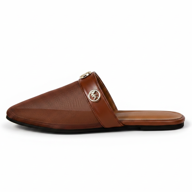 Breathable Mesh Hollow Out Slip On Sandals