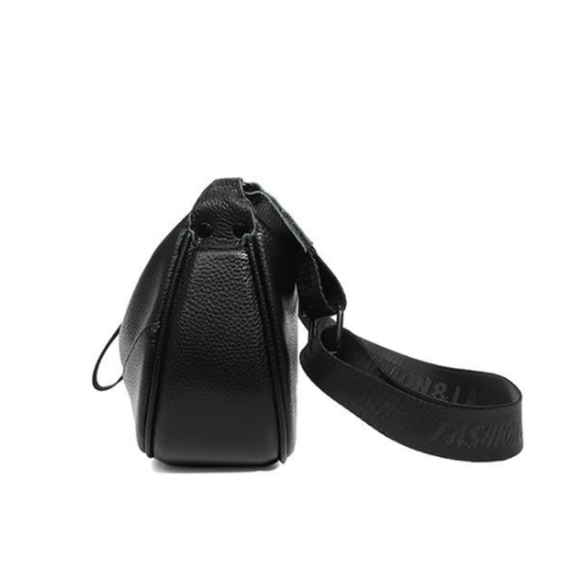 Sienna Cowhide Dumpling Shoulder Bag