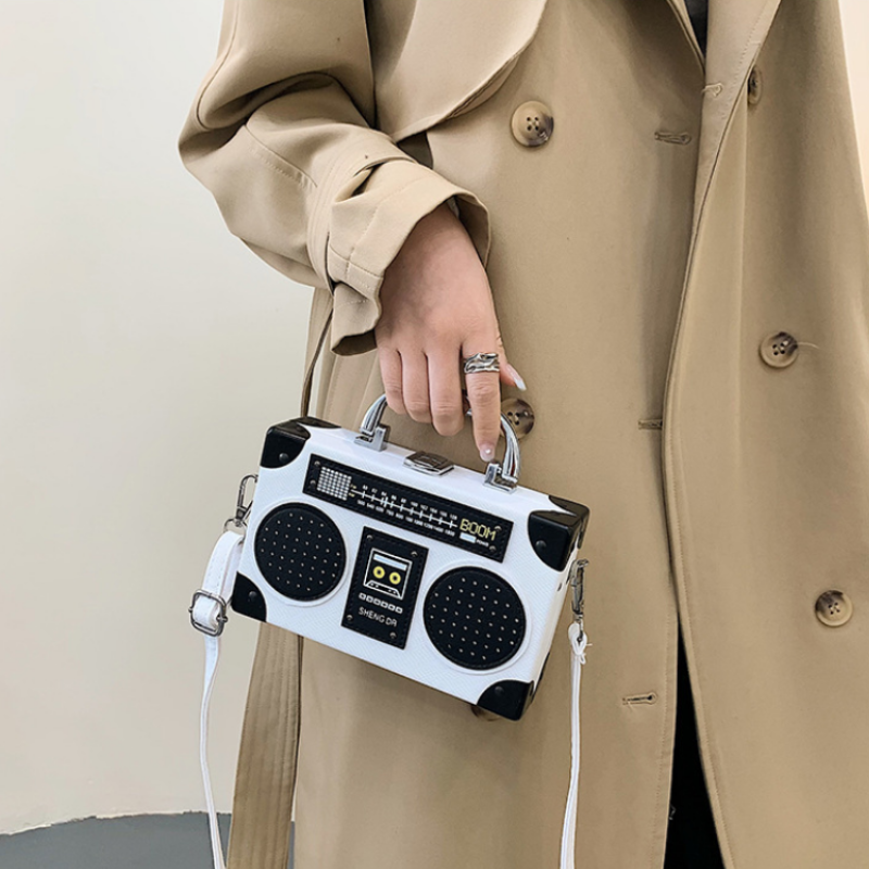 Boom Box Retro Handbag