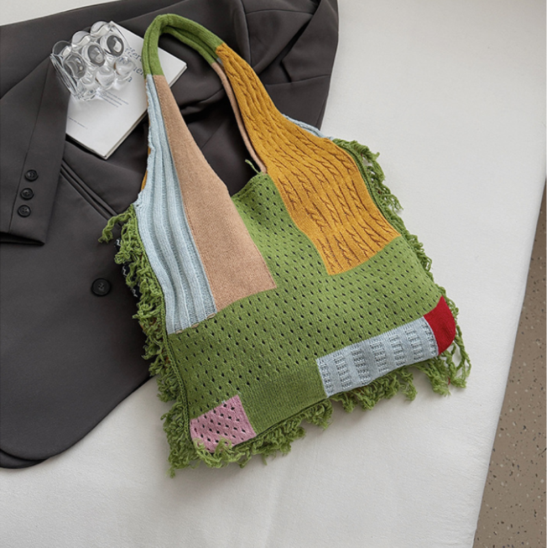 Harbor Knit Shoulder Bag