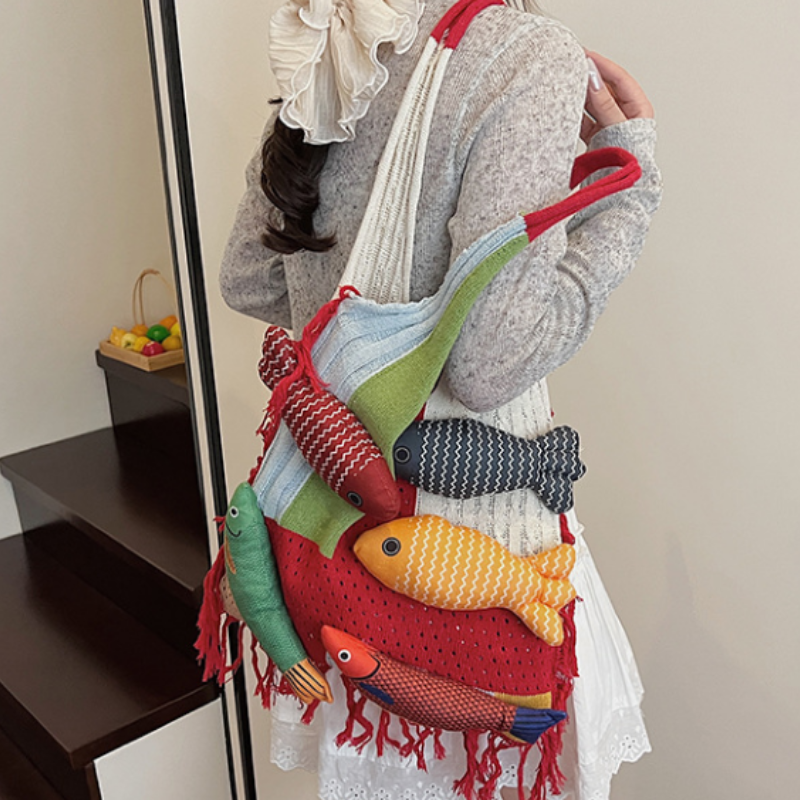 Harbor Knit Shoulder Bag