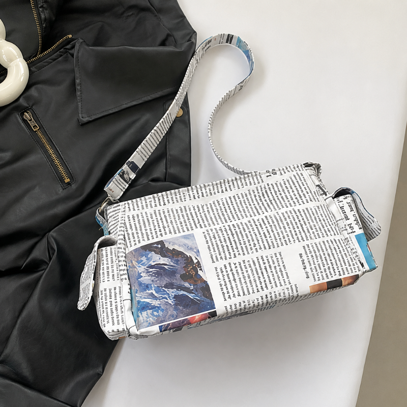 Harper Print Shoulder Bag