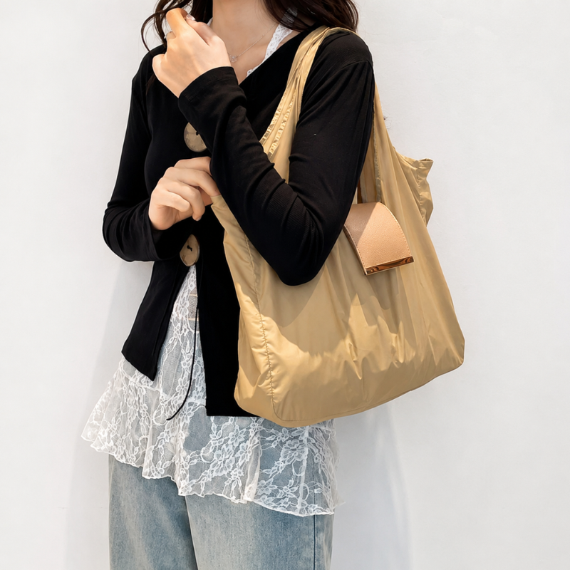 Eco Fold Shopper Tote Bag