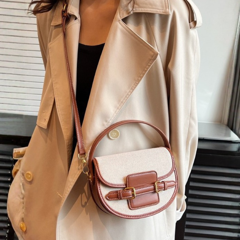 Sable Patchwork Elegance Handbag