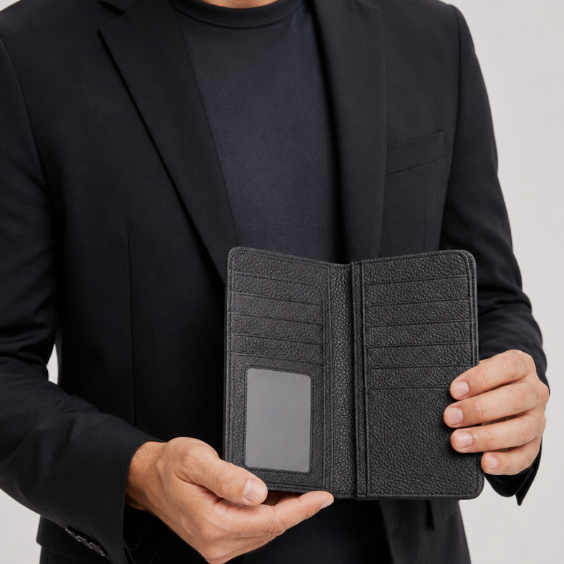 Heritage Genuine Leather Long Wallet