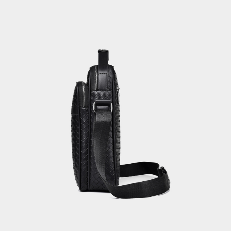 Elite Weave Men’s Multi-Function Crossbody Bag