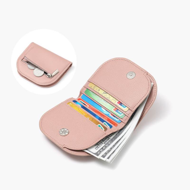 Pastel Fold Card Wallet