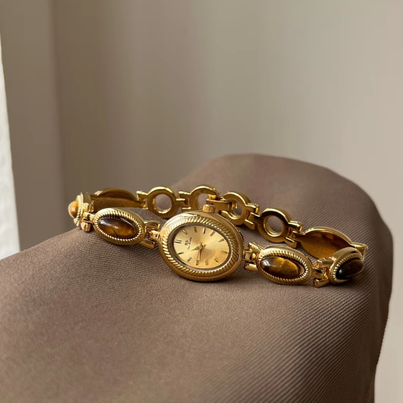 Gem Link Bracelet Watch