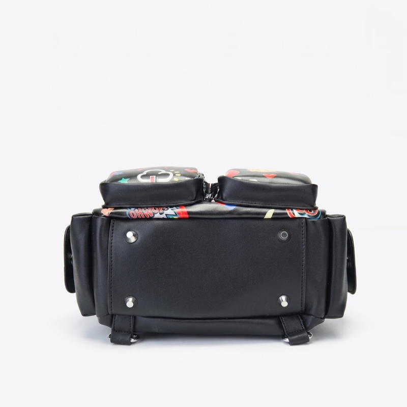 Playful Print Travel Backpack