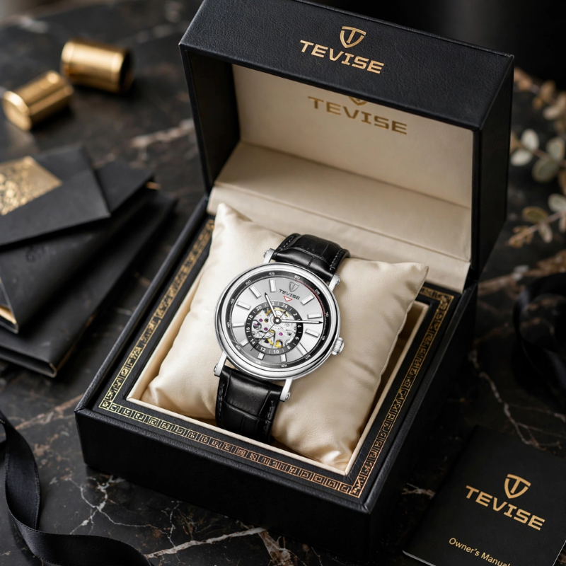 Midnight Skeleton Automatic Men’s Watch