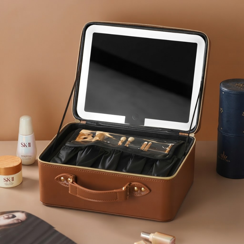 Glow Mirror Cosmetic Case