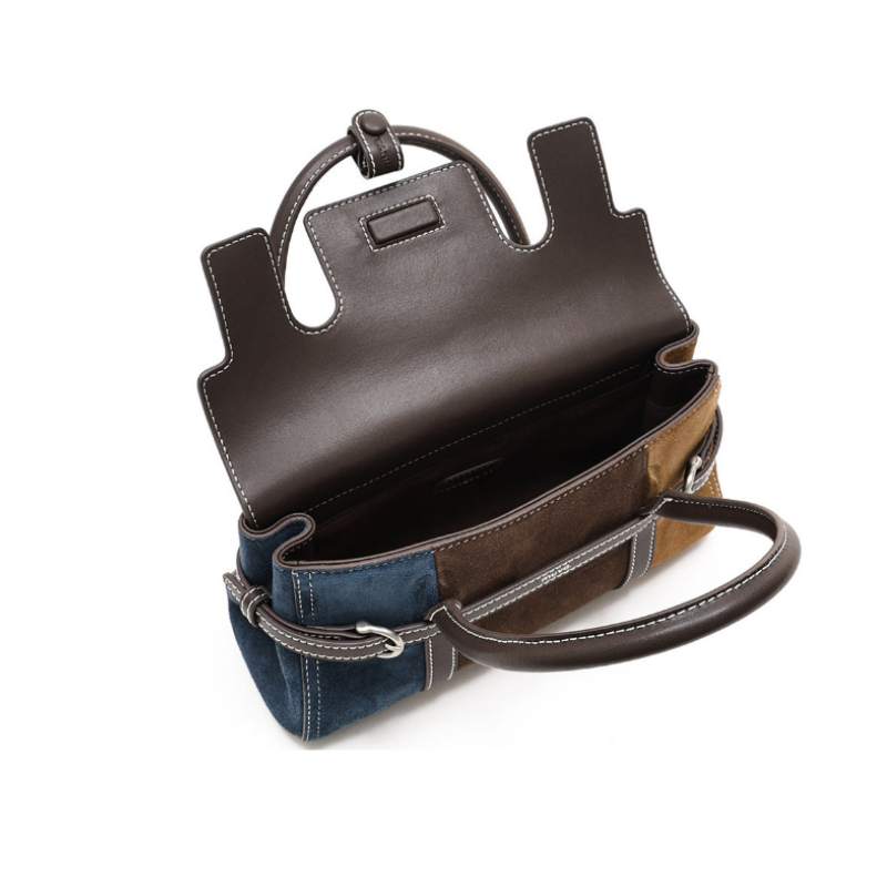 Colorblock Structured Handbag